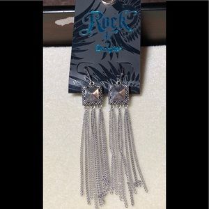 NWT Rock 47 by Wrangler Earrings